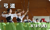 弓道　5/31