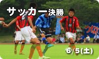 サッカー決勝　6/5