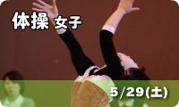 体操女子　5/29